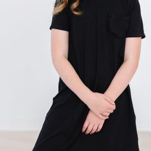 T-Shirt – Schwarz, Kleid