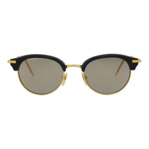 Sonnenbrille – runde Fassung, Metall, 7733533409340