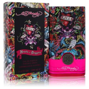 Ed Hardy Hearts & Daggers von Christian Audigier – Eau de Parfum, Spray, 3,4 oz, für Damen