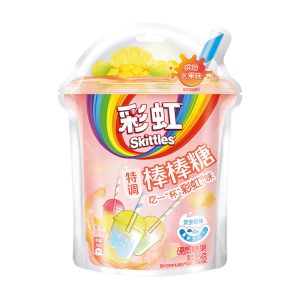 Skittles Lutscher mit Fruchtgeschmack – 54 g