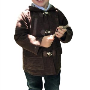 Jungen-Reisetasche – Jacke, Braun