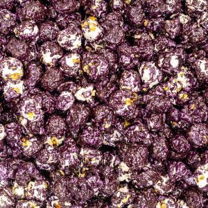 Popcorn mit Brombeergeschmack