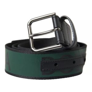 Dolce & Gabbana Herren-Gürtel – Leder, Metall, Schnalle, 7676714123324