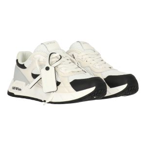 Herren-Sneaker – Gebrochenes Weiß, Weiß, Schwarz, 7820181307452
