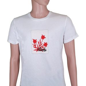 Bally Unisex-T-Shirt – 6301240, Weiß, 100%, Baumwolle, Logo, 7706073169980