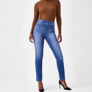 Jeans – gerades Bein, Vintage, Indigoblau