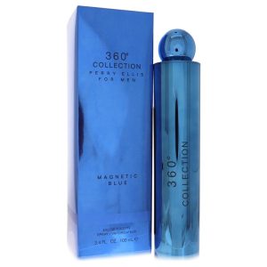 Perry Ellis 360 Collection Magnetic Blue von Perry Ellis – Eau de Toilette, Spray, 3,4 oz, für Herren, 7827822706748