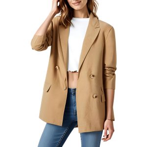 Zweireihiger Blazer – Taschen
