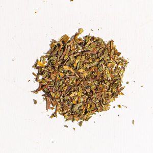 Weißer Tee mit Pfefferminze