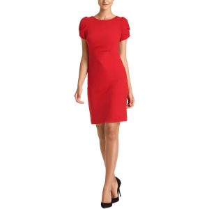 Kleid – gerafft, Crêpe, Mini