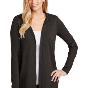District Damen-Strickjacke – Perfect Tri, mit Kapuze