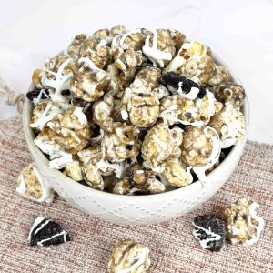 Popcorn mit Keks-Sahne-Geschmack