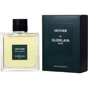 Vetiver Guerlain von Guerlain – Eau de Toilette, Spray, 3,3 oz, neue Verpackung, für Herren, 7827835584572