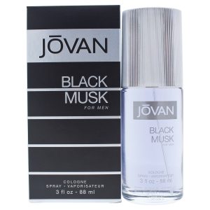 Jovan Black Musk von Jovan – 3 oz, Eau de Cologne, Spray, für Herren