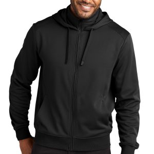Port Authority – Herren – glatt – Fleece – Kapuzenjacke