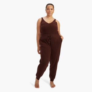 Jogginghose – Kaschmir, gerippt