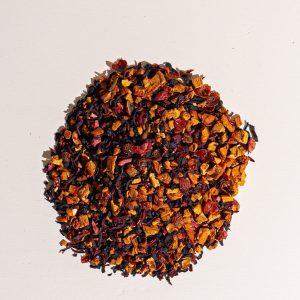 Kräutertee mit Cranberry und Apfel