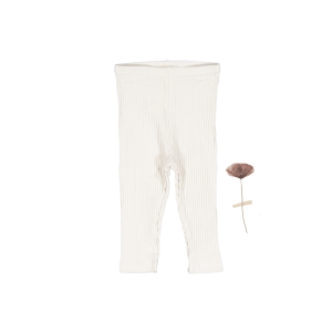 Leggings – Cremefarben