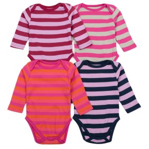 Baby-Body – vier, Packung, Langarm, 7195401289788