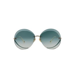 Sonnenbrille – runde Fassung, Metall, 7705715605564